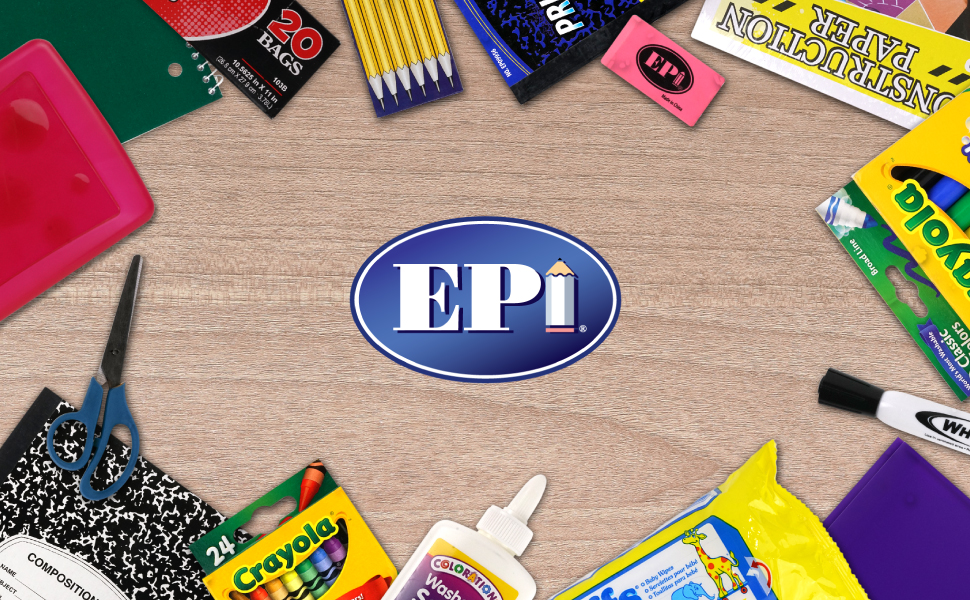 School Supplies and the EPI Logo