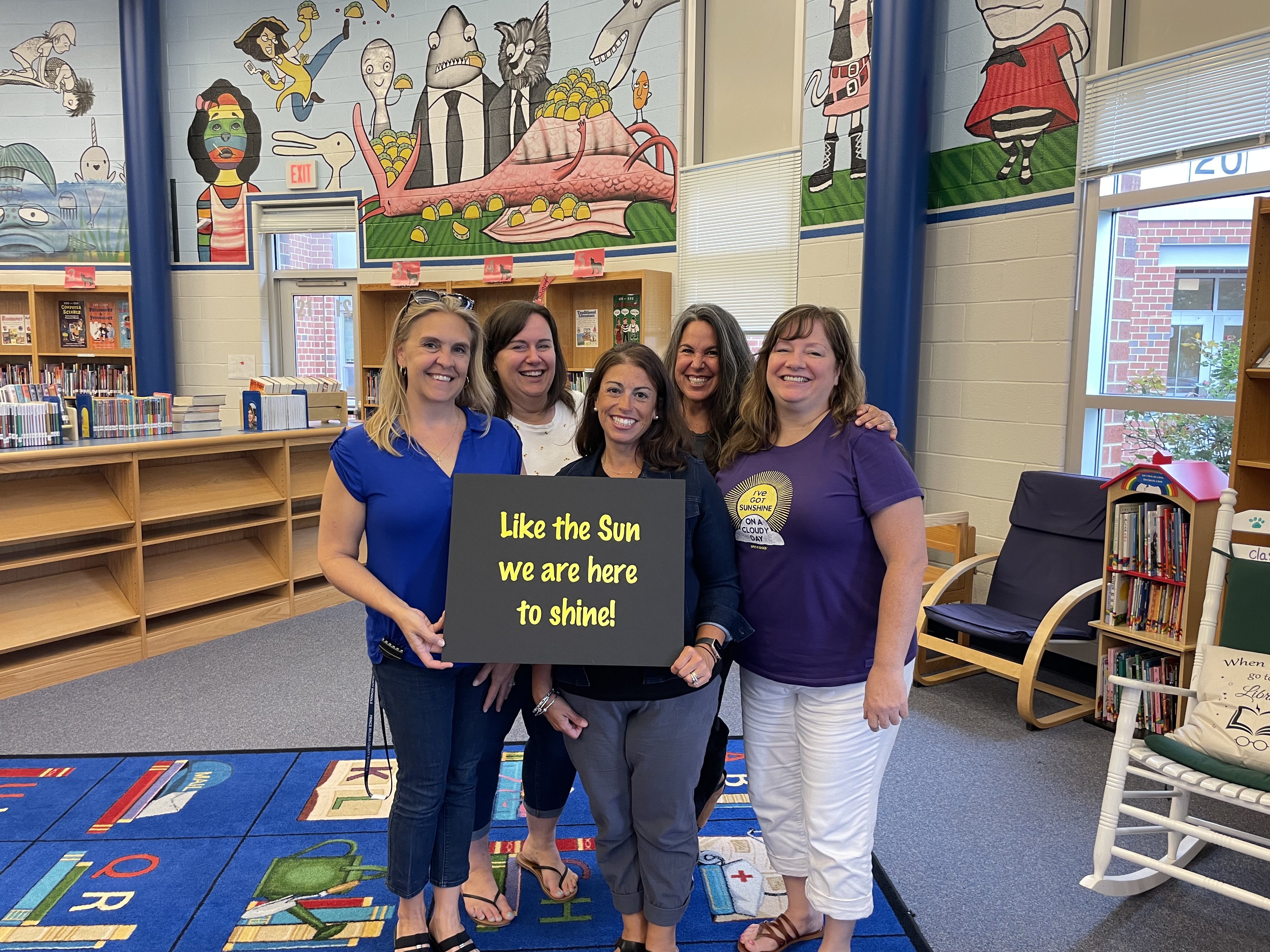 The 1st Grade Team at T. Clay Wood Elementary.