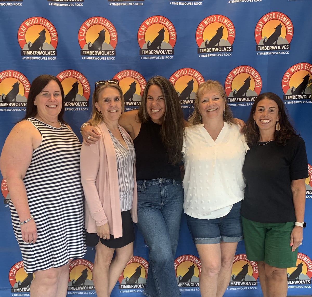 The members of the 1st grade team.