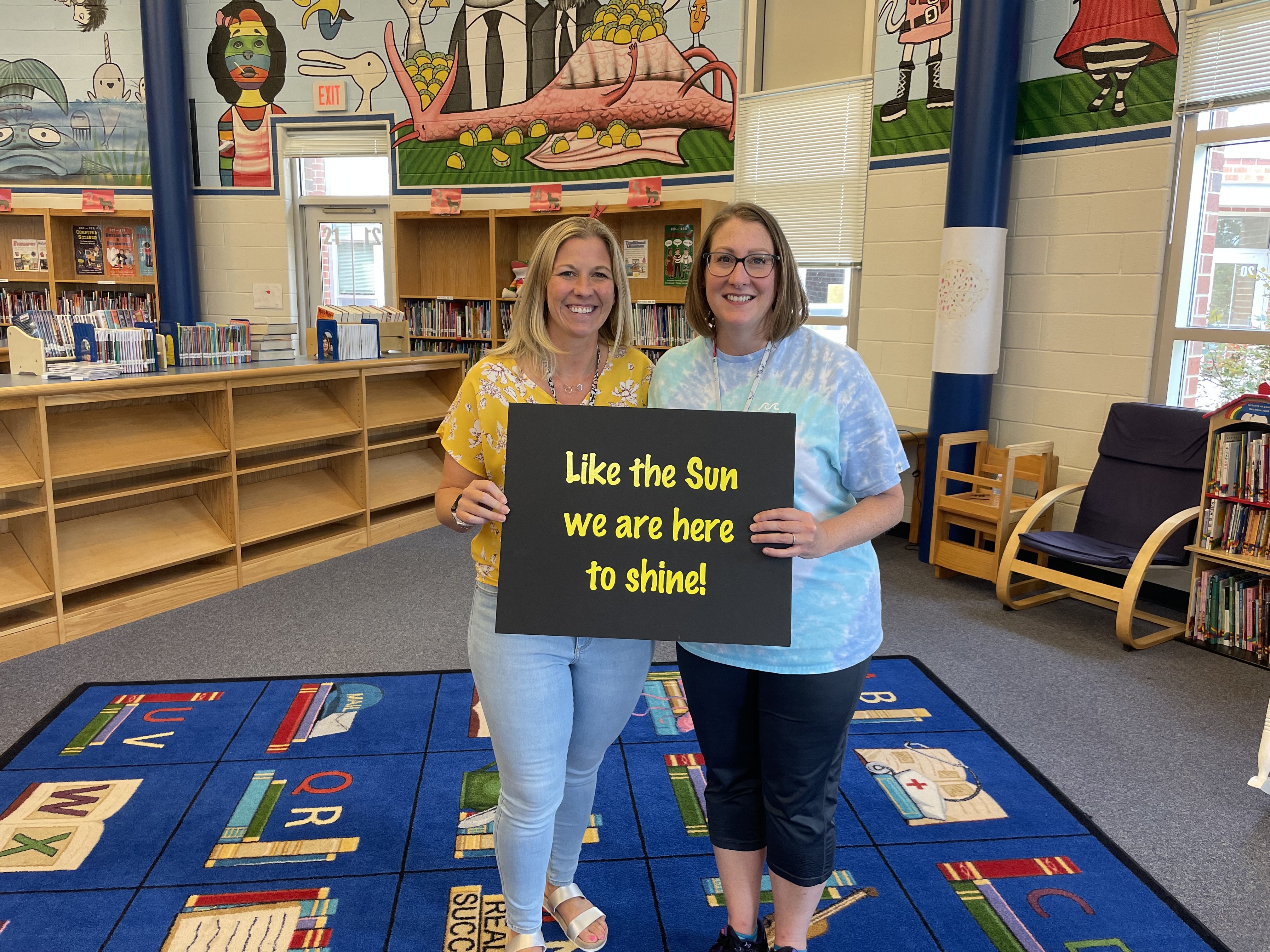 Mrs. Fawley and Mrs. Mack, our Reading Specialists