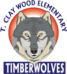 T. Clay Wood Elementary School Logo